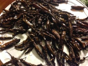 Smoked and dehydrated Serrano peppers