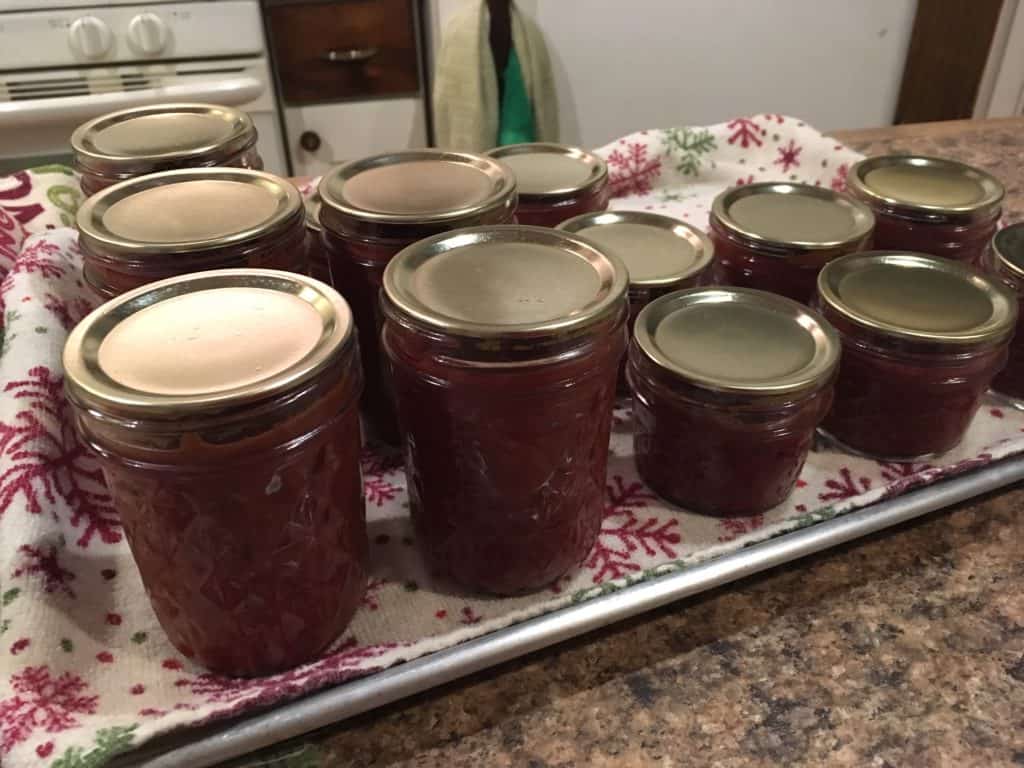 Cranberry mustard complete!