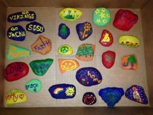 Painted Rocks as part of The Kindness Project