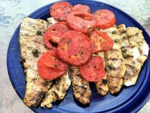 Easy Smoked Fish with Tomatoes