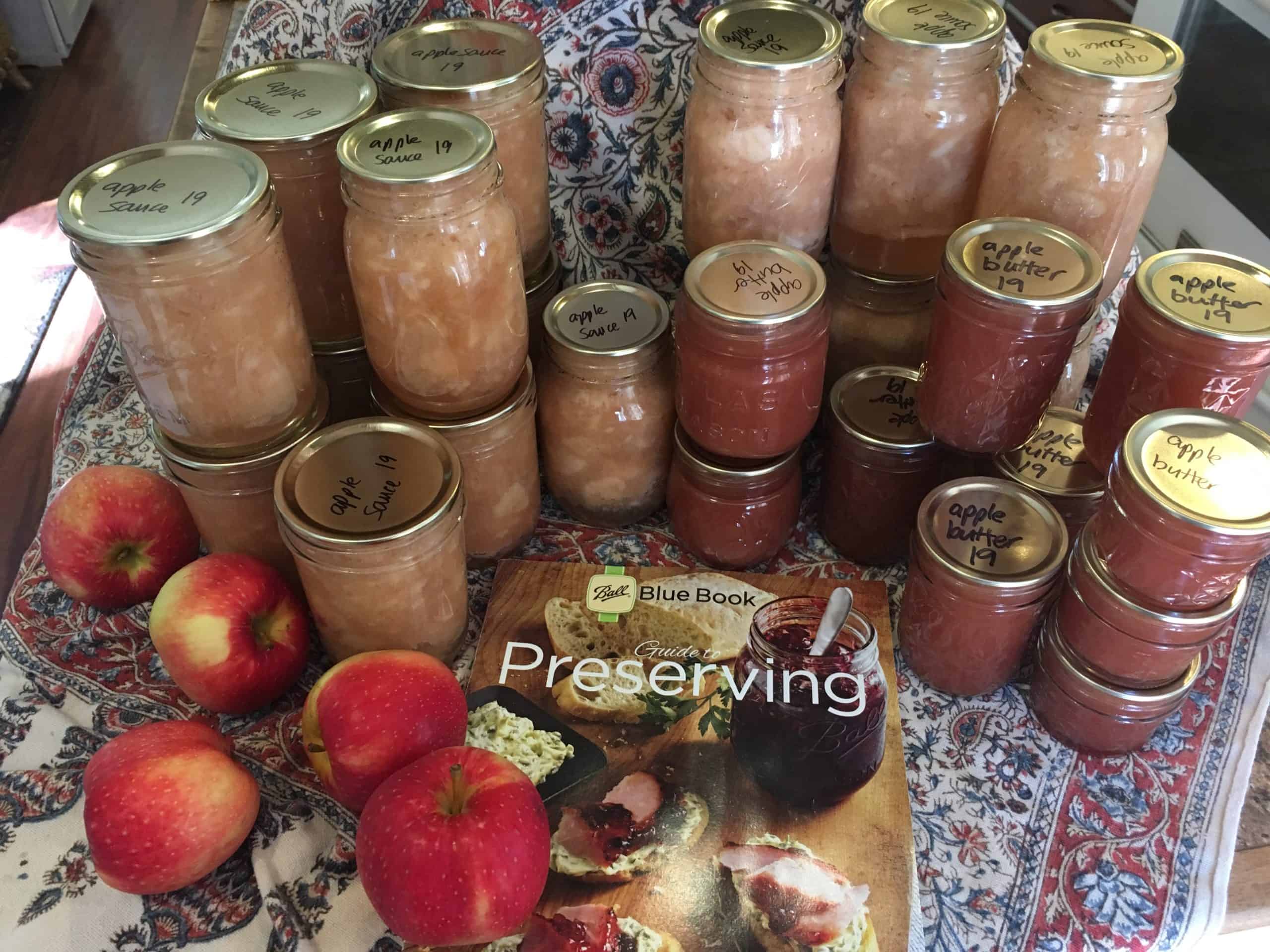 Applesauce and Apple Butter