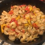 Shrimp with Peppers and Onions