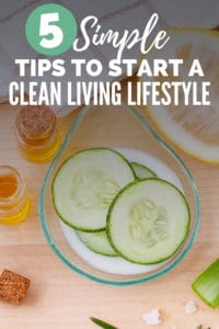 5 Simple Steps to Start a Clean Living Lifestyle