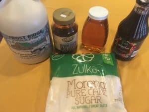 Unrefined Sugar Options