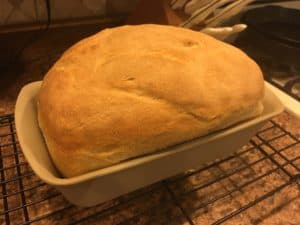 Sourdough white bread