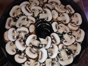 Dehydrated Mushroom Slices