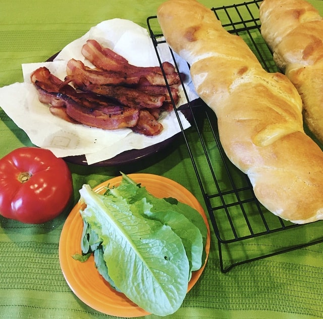 BLT Sandwiches - my favorite summer cooking meal!