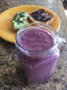 Smoothie with Breakfast
