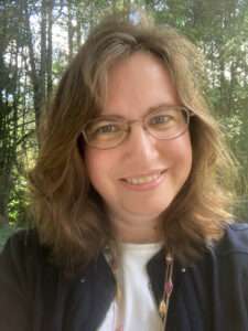 Carolyn Fraiser, author of M is for Mason Jar children's book about homesteading