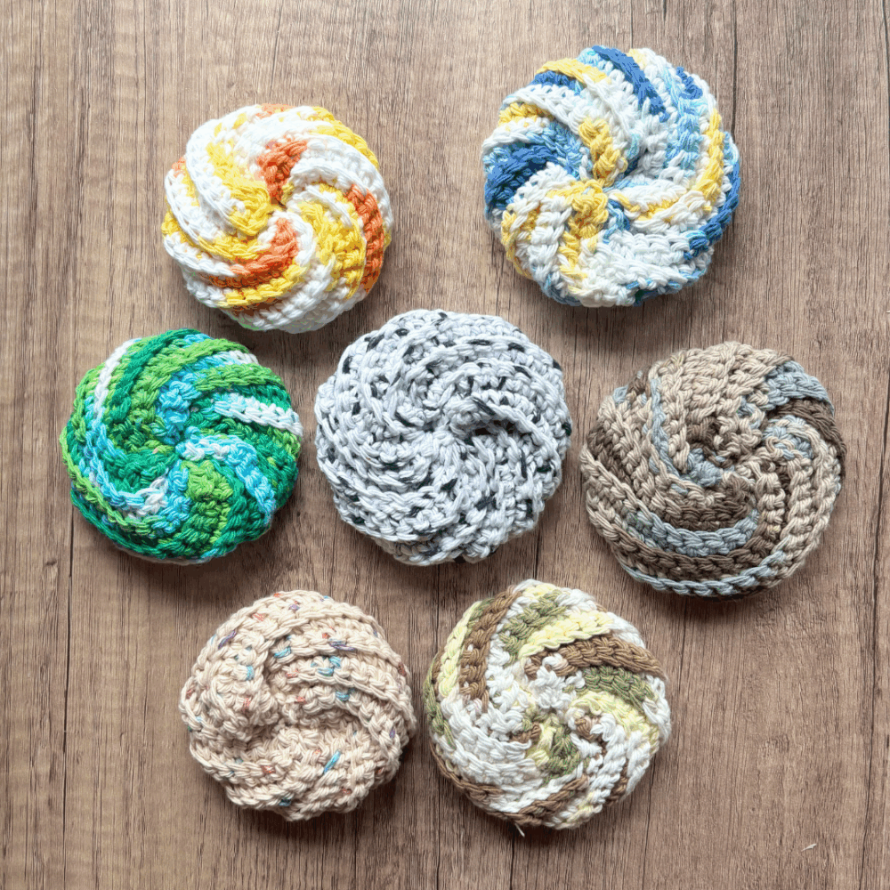 Crocheted Face Scrubby