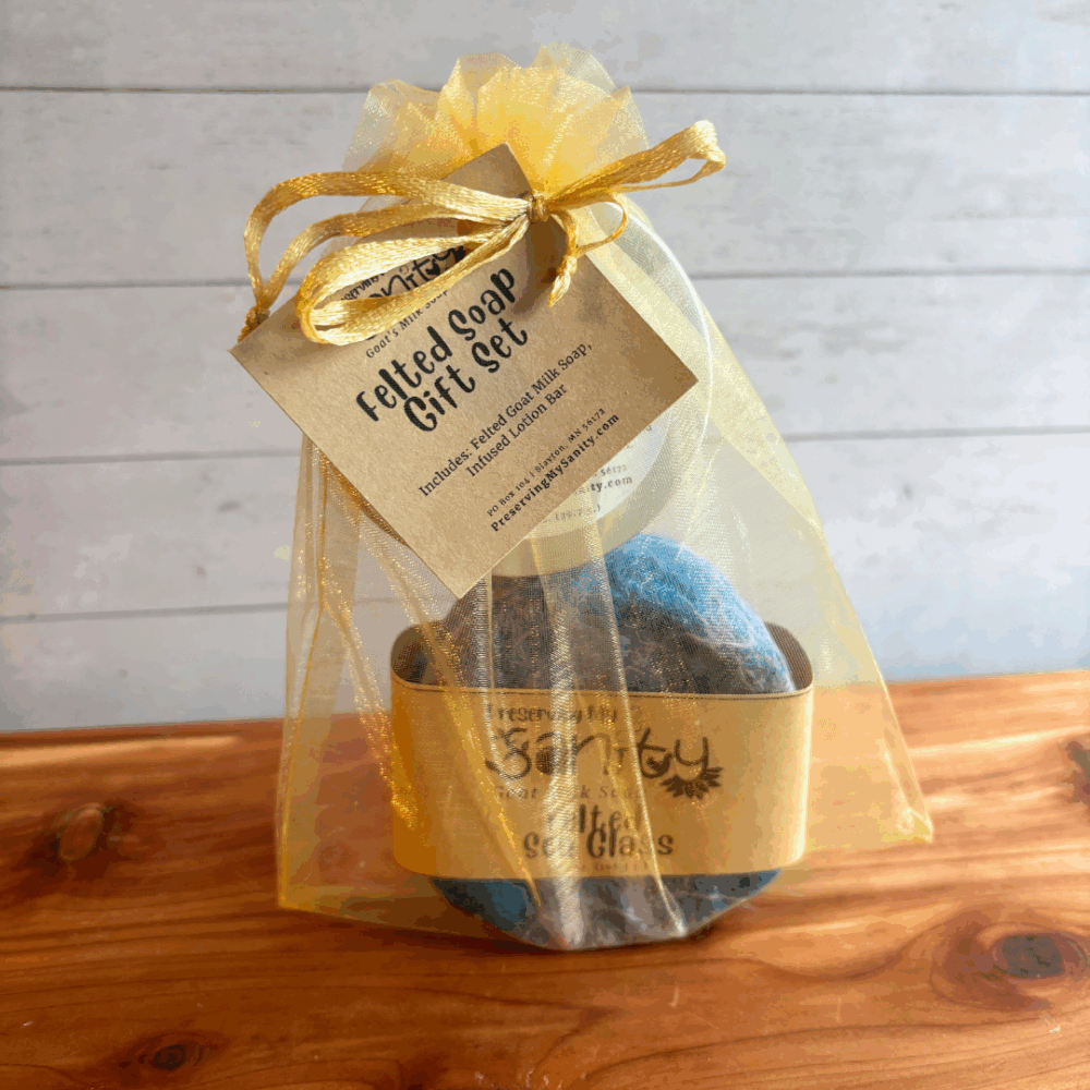 Felted Soap Gift Set