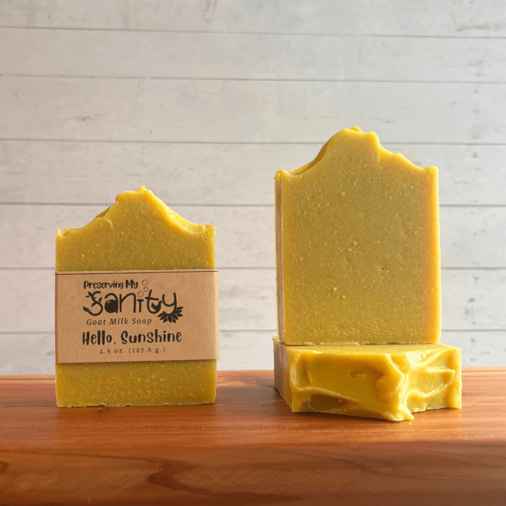 Hello, Sunshine Soap