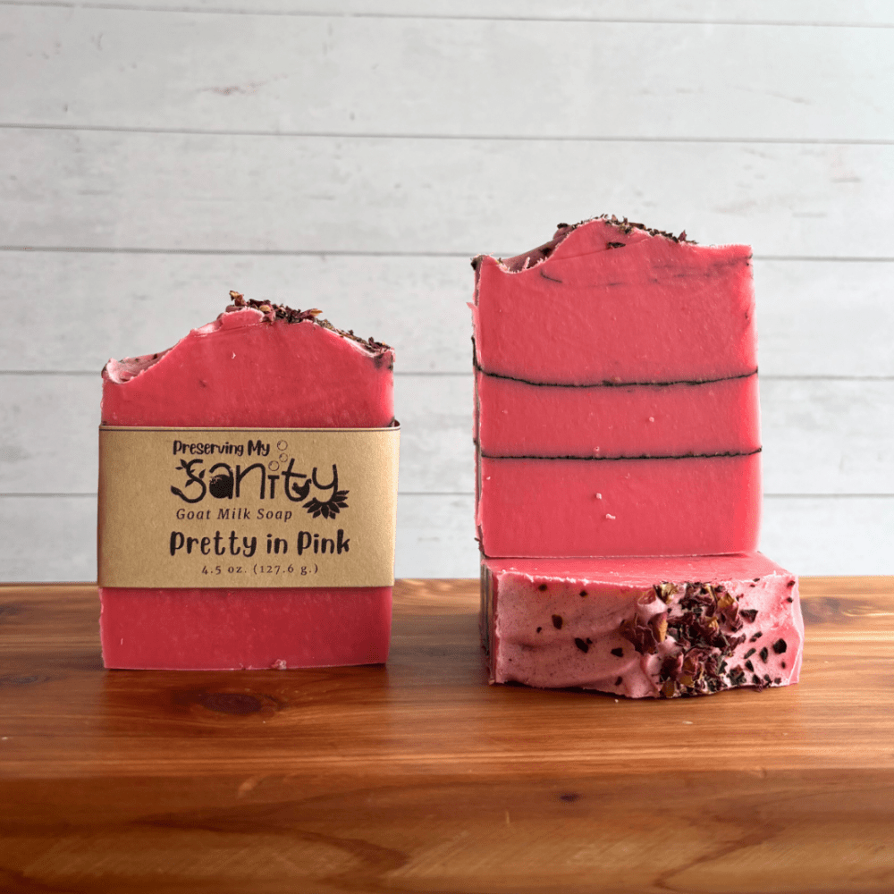 Pretty in Pink Soap