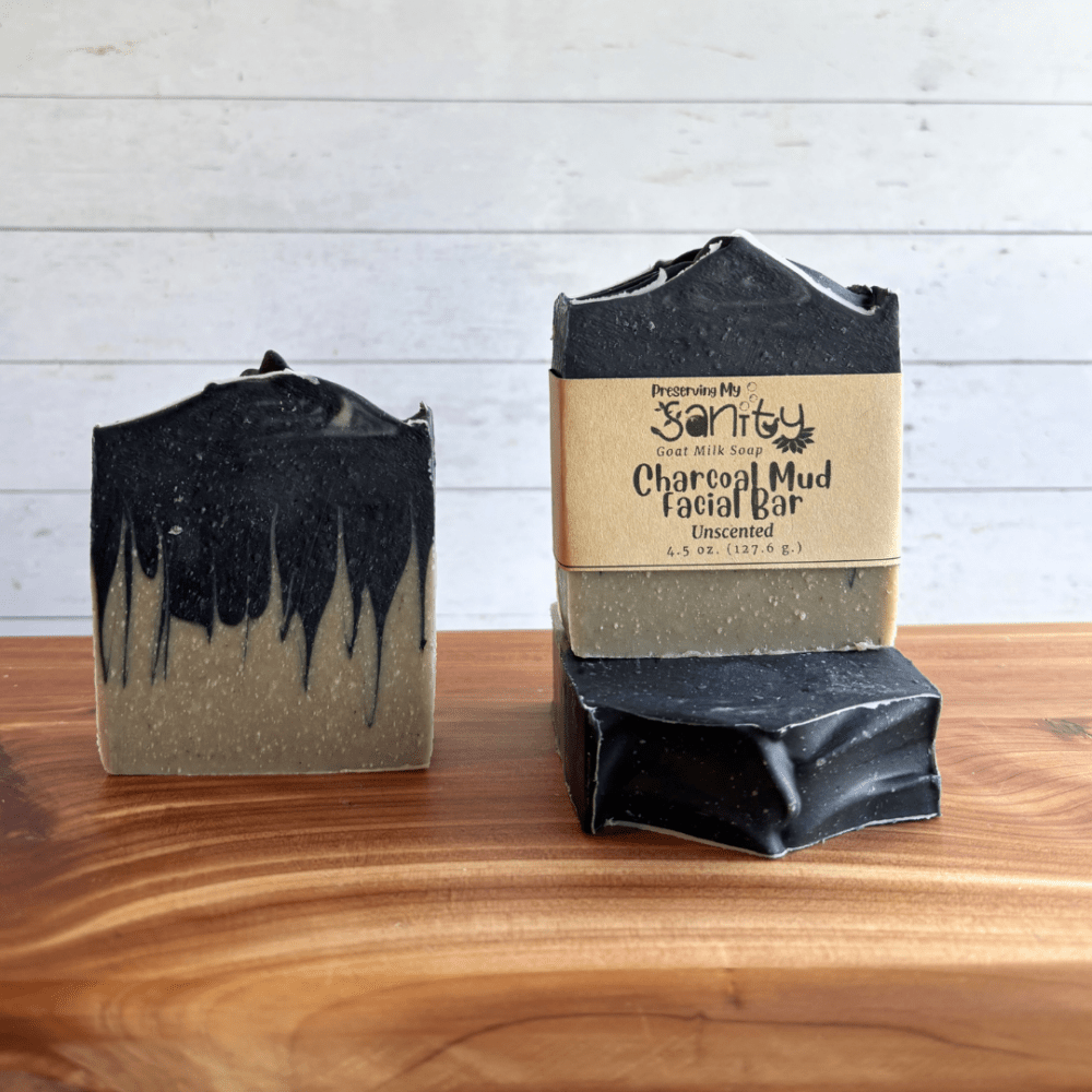 Charcoal Mud Facial Soap