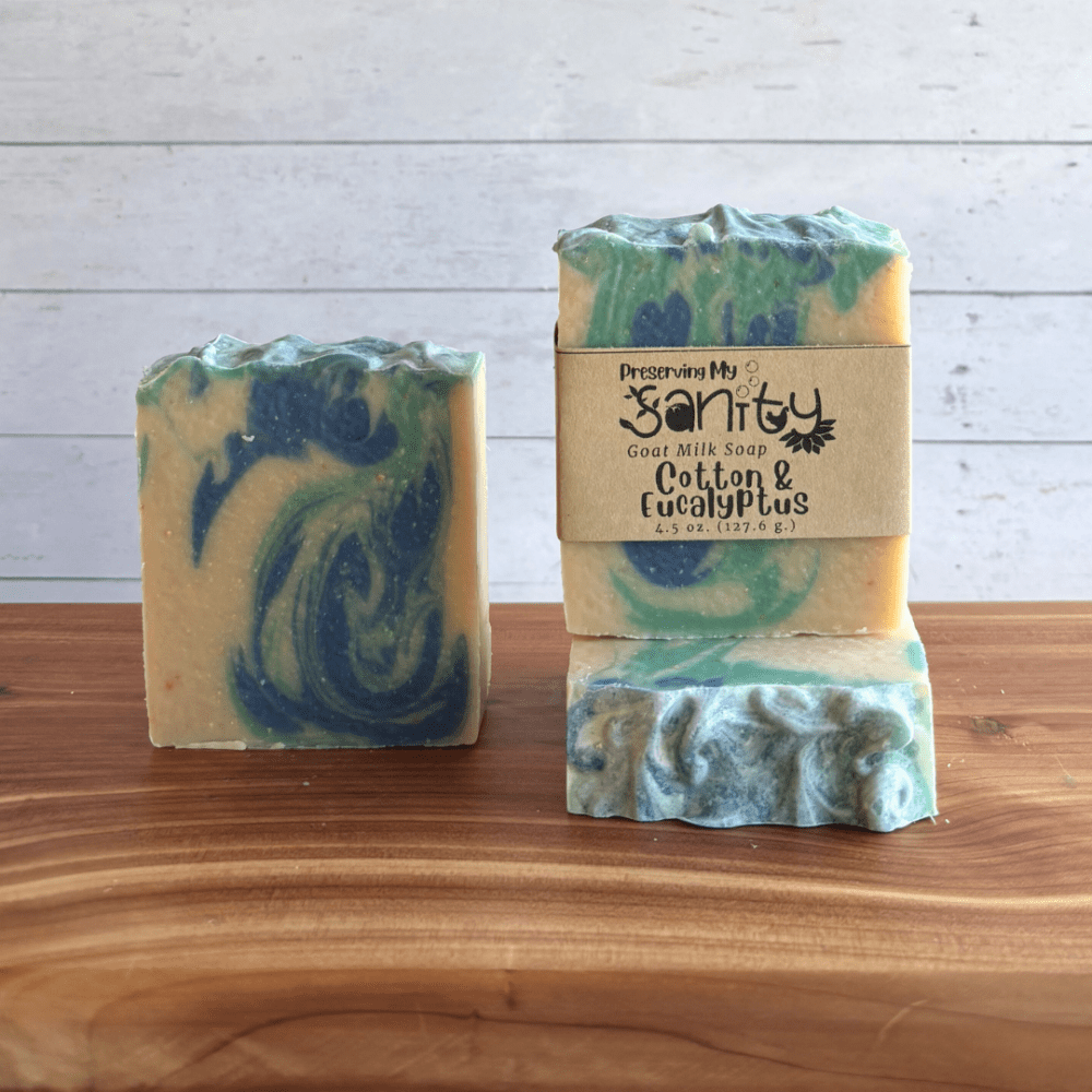 Cotton & Eucalyptus Soap