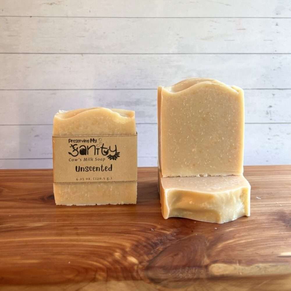 Unscented A2A2 Cow Milk Soap