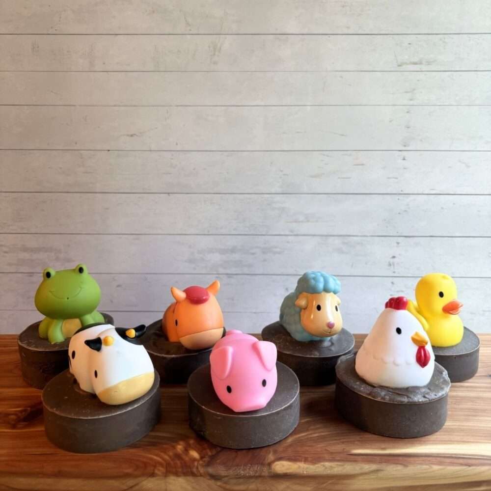 Farm Animal Bath Toy Soap