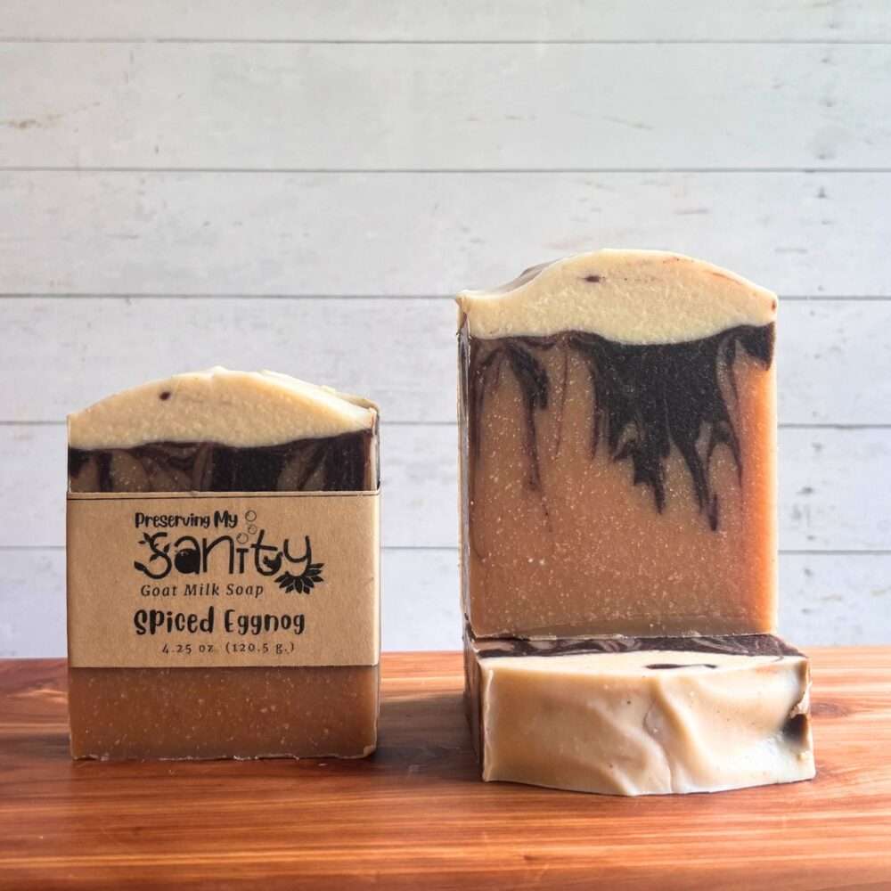Spiced Eggnog Soap
