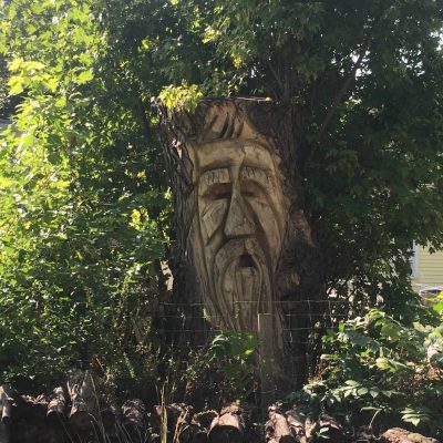 The Tree Spirit carving